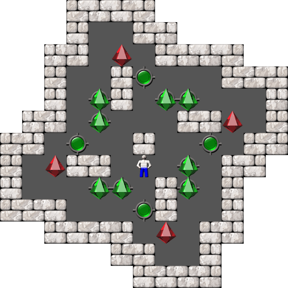 Sokoban Svens Collection level 1847